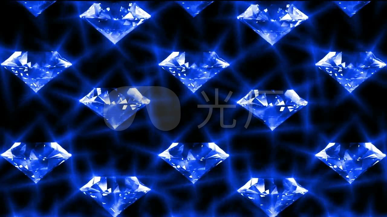 钻石蓝色背景素材