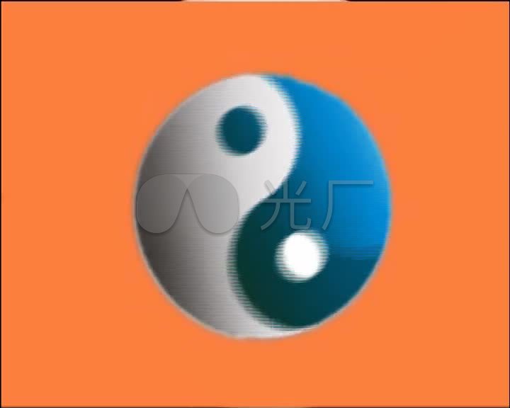 旋转的太极图 - 国内元素视频素材 - www.vjshi.com
