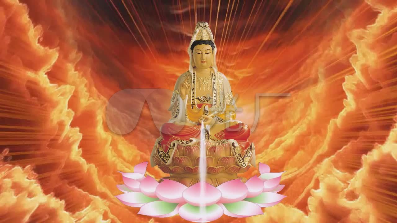 观世音菩萨_1280x720_高清视频素材下载(编号:81339)