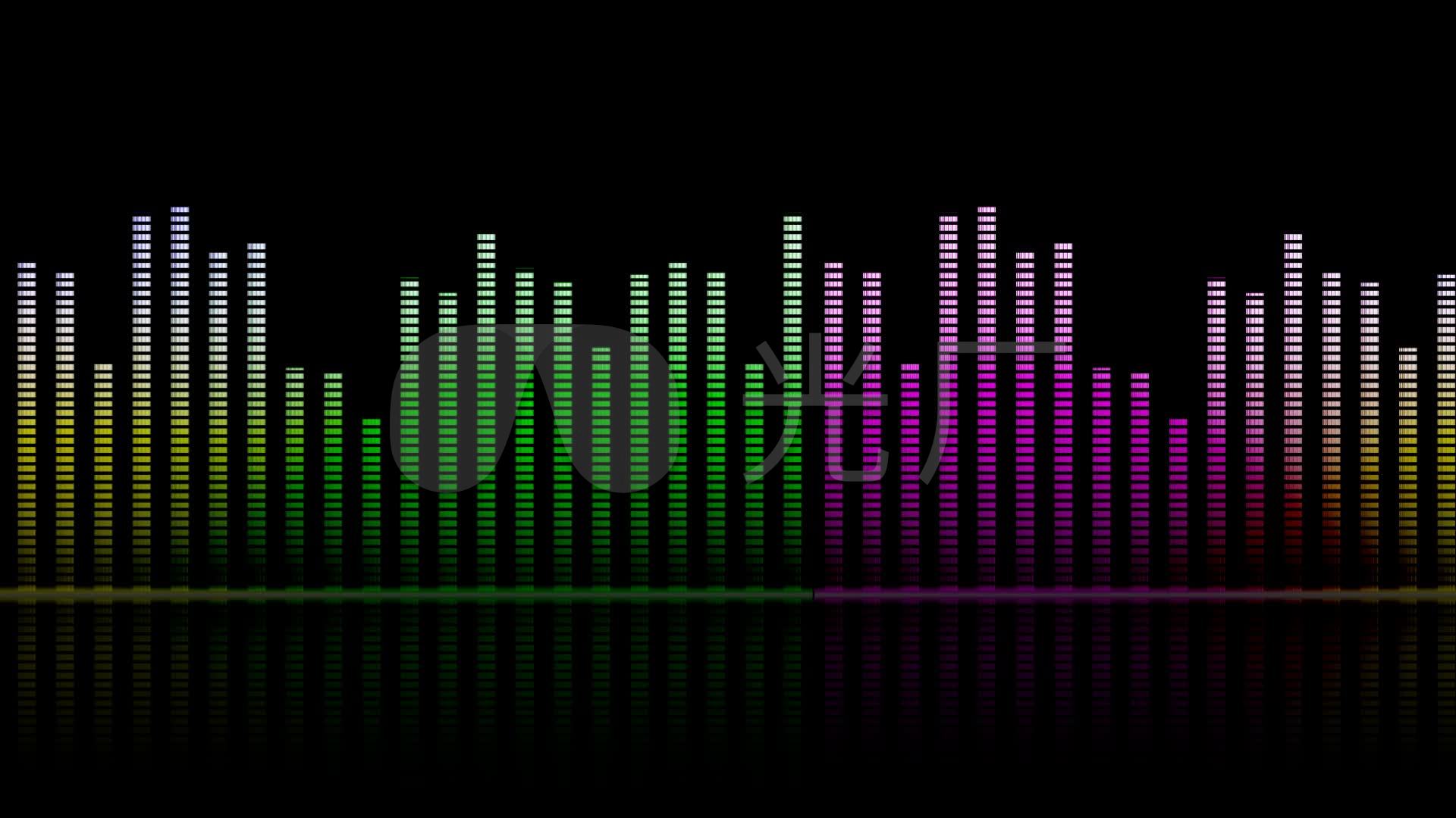 频谱_音频___1920x1080_高清视频素材下载(编号:)_vj