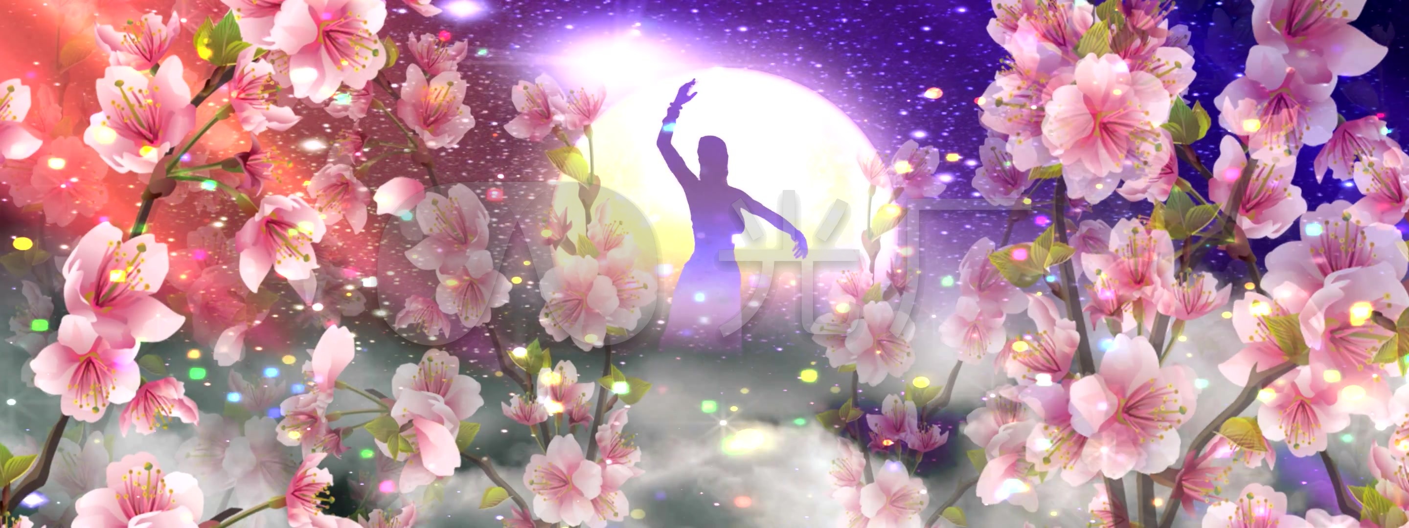 柔情似水数字_中班里的舞蹈(快分数)_2880X1神话嫦娥仙子备课图片