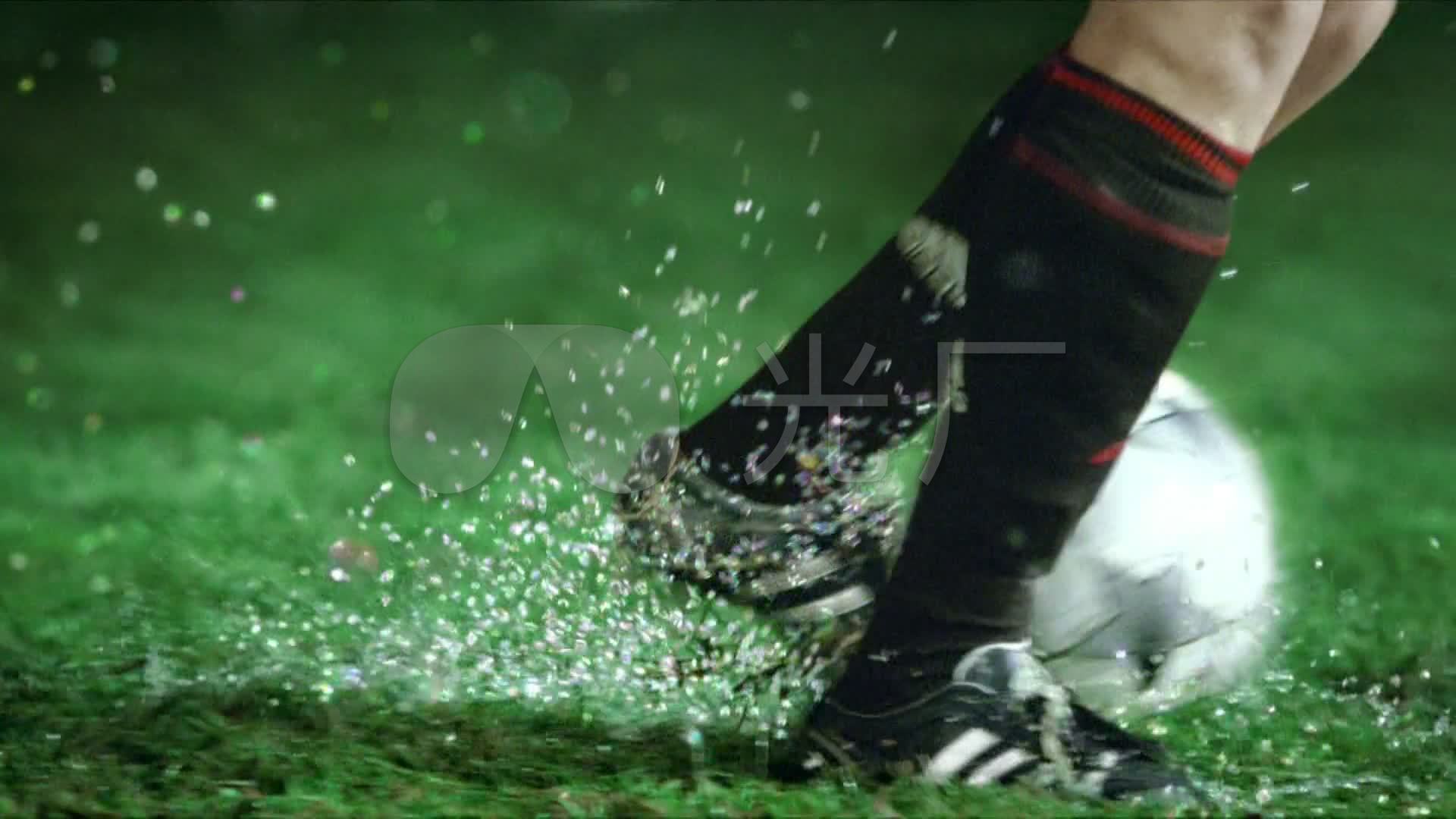 2014巴西世界杯踢足球高清实拍视频素材_192