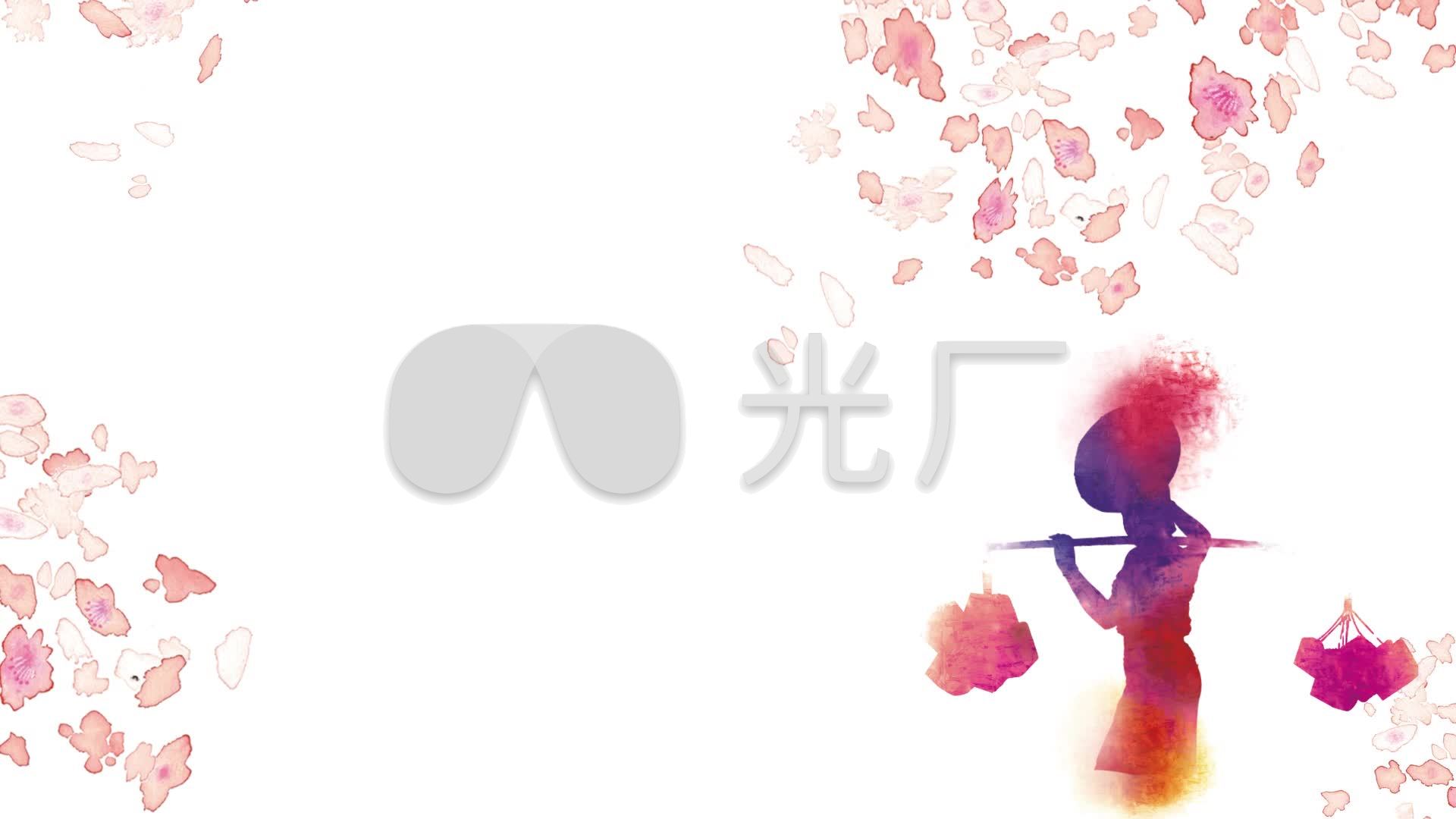樱花傣族led背景