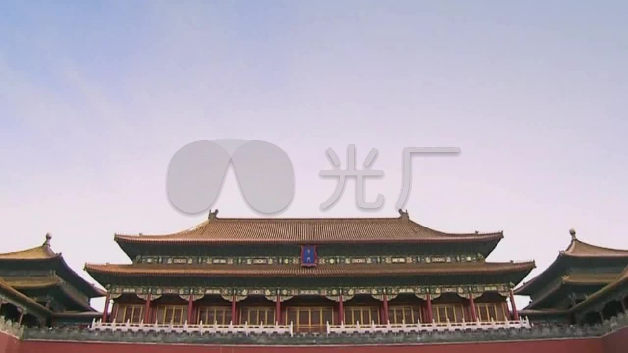 大气镜头重现中国古代紫禁城皇宫宫殿_1280X