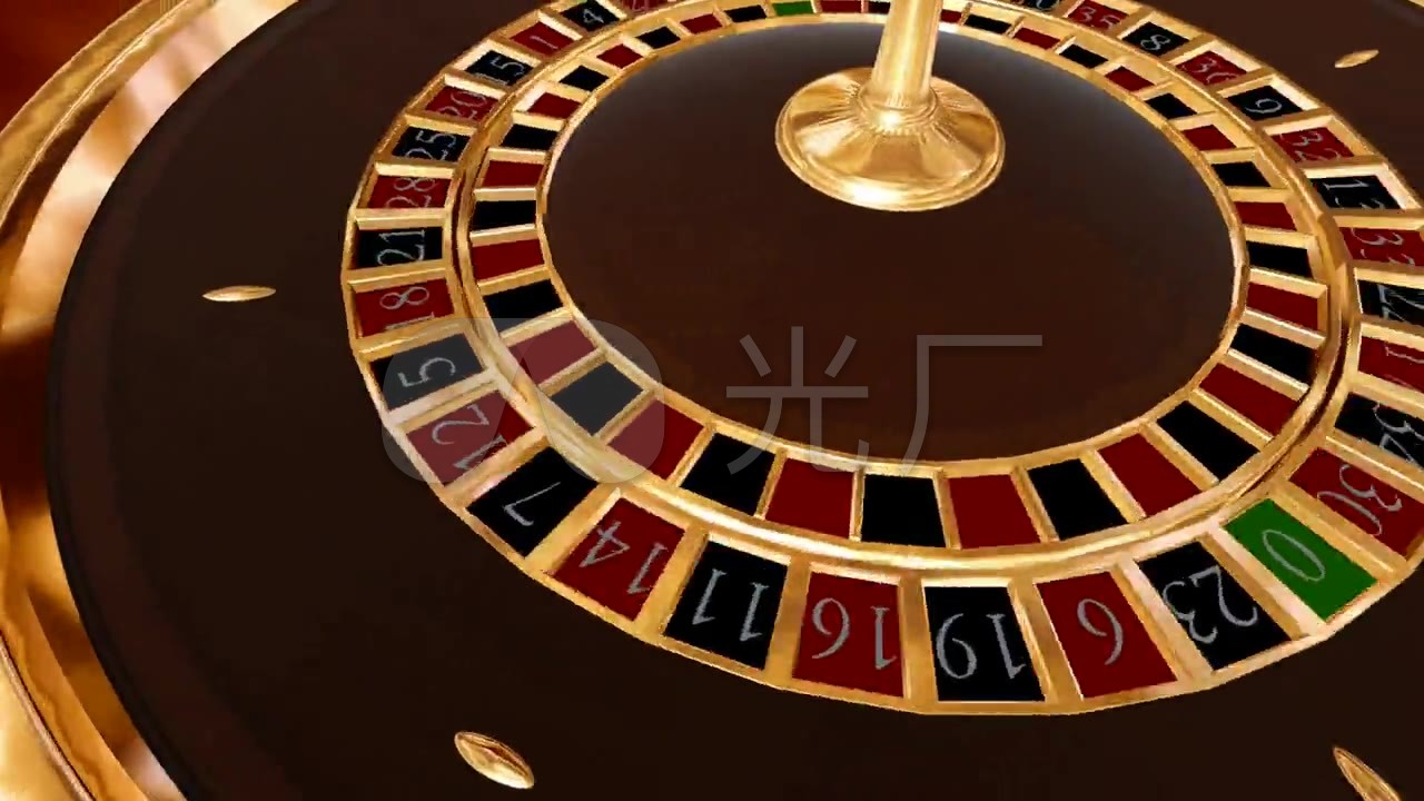 视频素材 影视包装 合成背景【小颖嘉出品】赌场的大轮盘机会与挑战