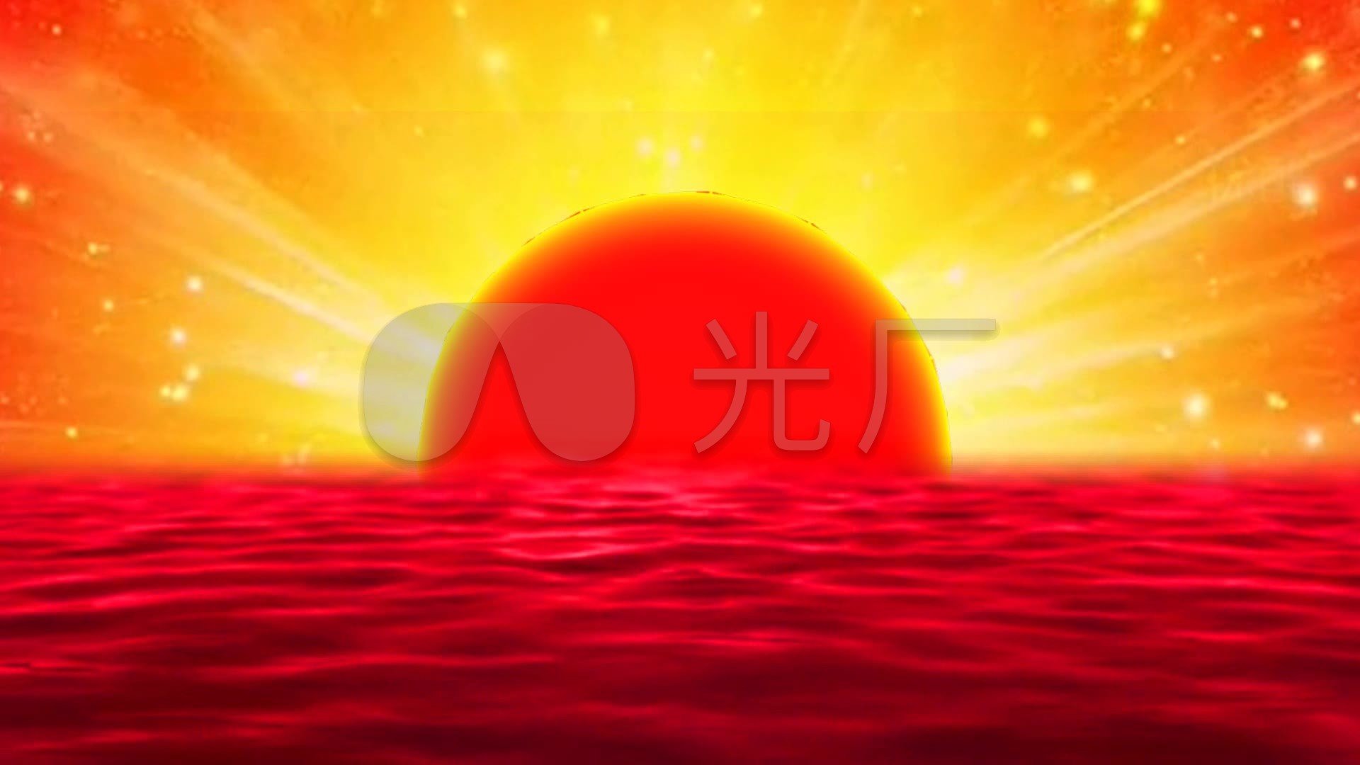 红太阳_1920x1080_高清视频素材下载(编号:241043)