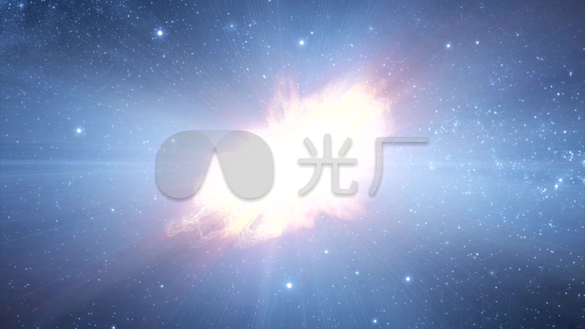 超新星(蟹状)爆炸高清实拍视频素材