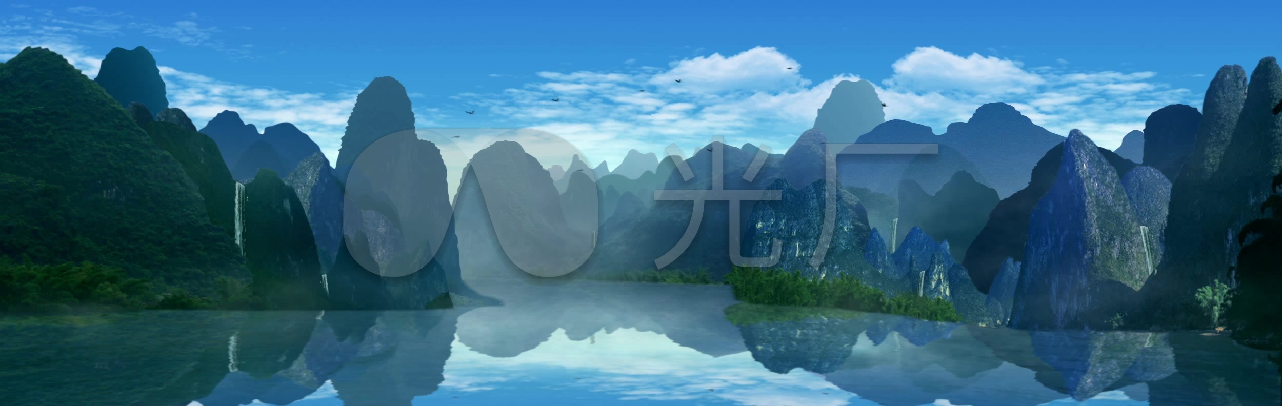 桂林山水_2500x792_高清视频素材下载(编号:245464)