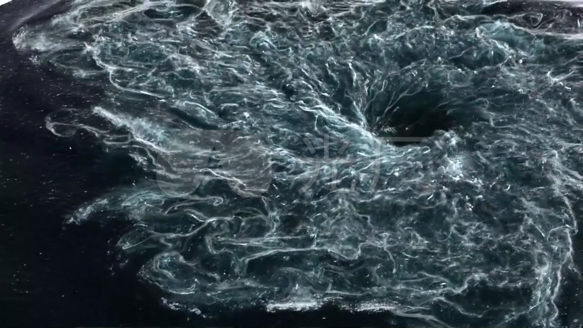 三维海洋漩涡视频2