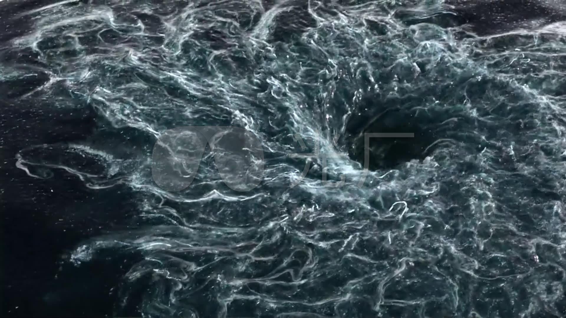 三维海洋漩涡视频2