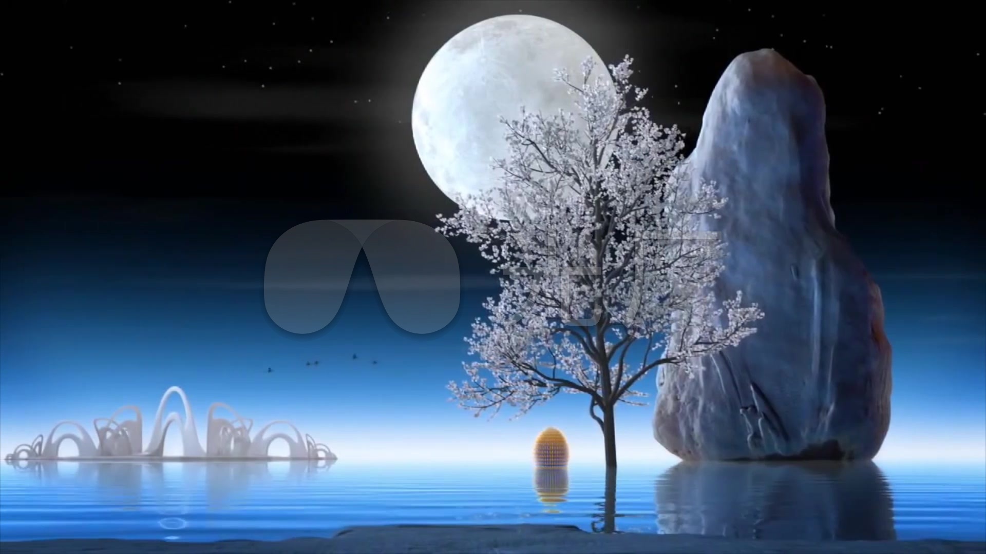仙境天堂梦幻水晶梦境神话传说_1920x1080_高清视频