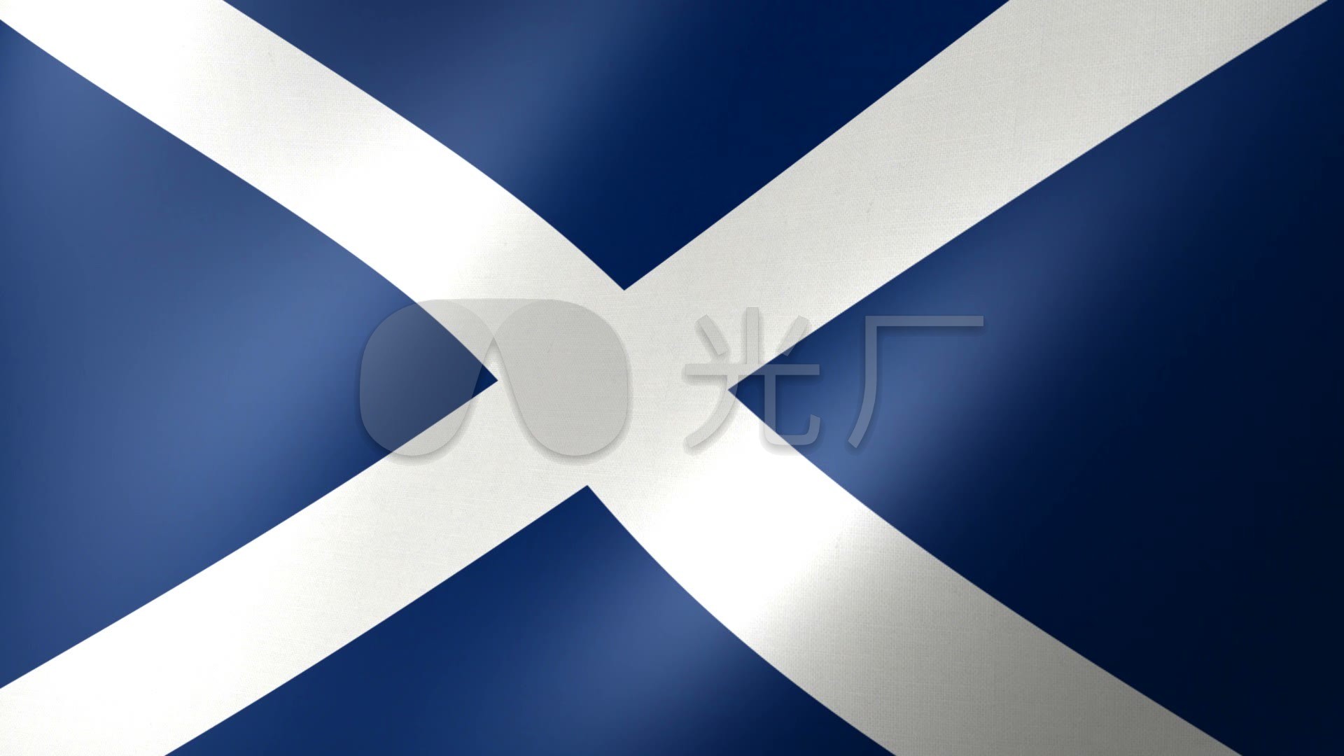 苏格兰国旗_1920x1080_高清视频素材下载(编号:298921