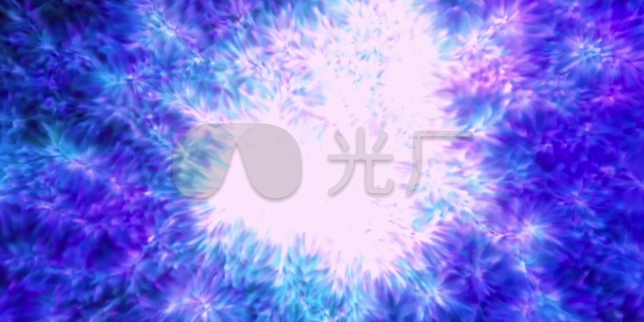 光束冲水晶石震撼冲击波爆炸