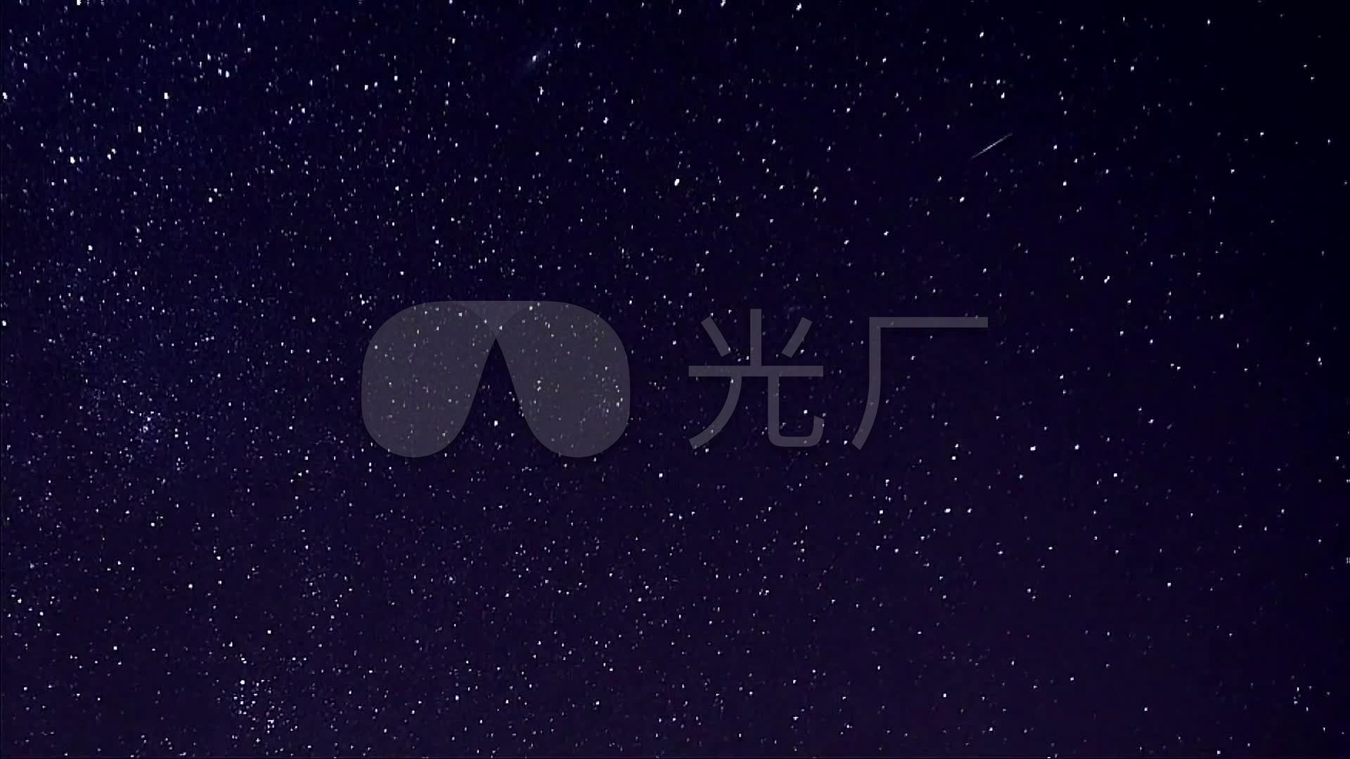 夕阳夜晚星空实拍视频