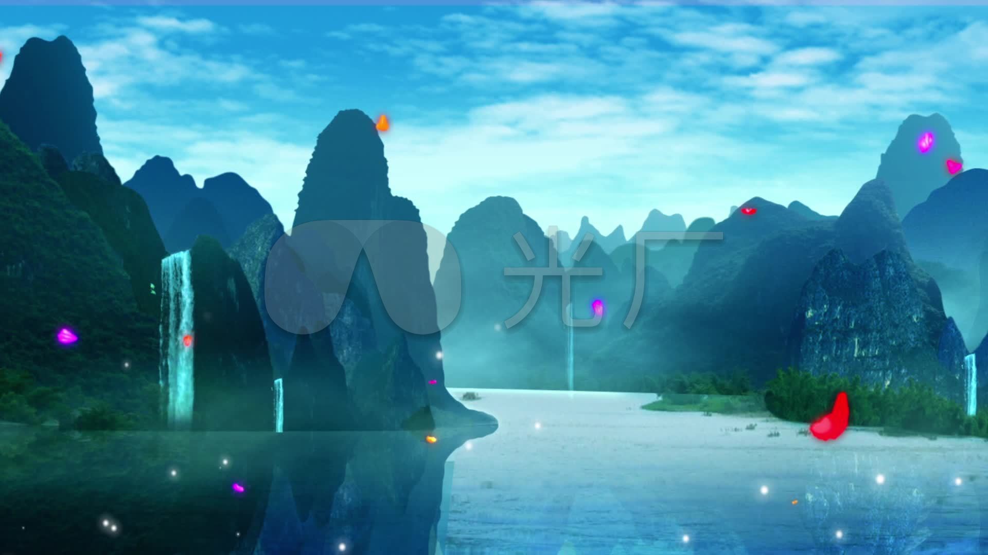 桂林山水_1920x1080_高清视频素材下载(编号:326914)