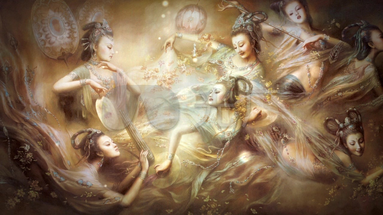 敦煌壁画美女