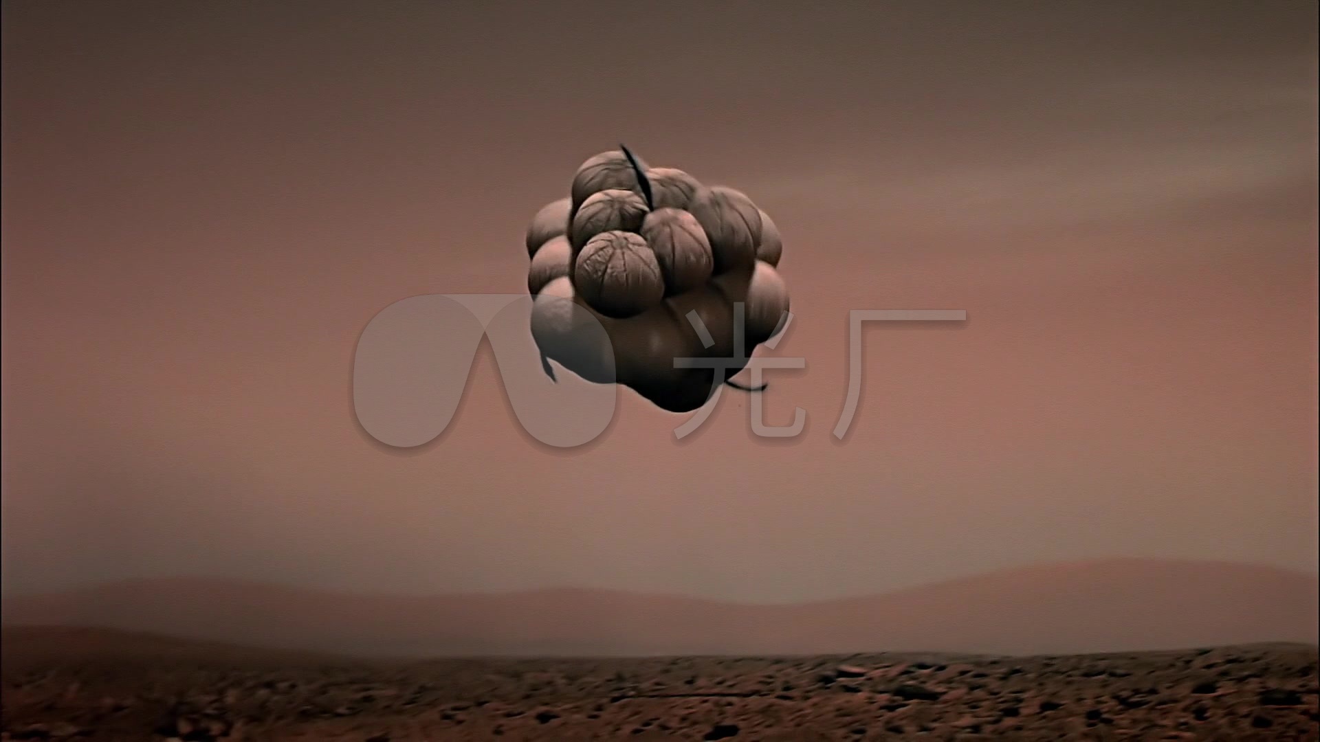 火星探测器着陆