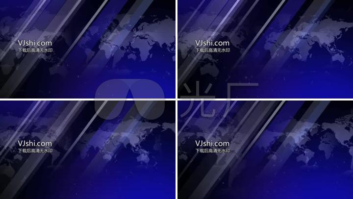 背景合成素材模板央视素材新闻电台电视台演播室传媒素材剪辑合成蓝色