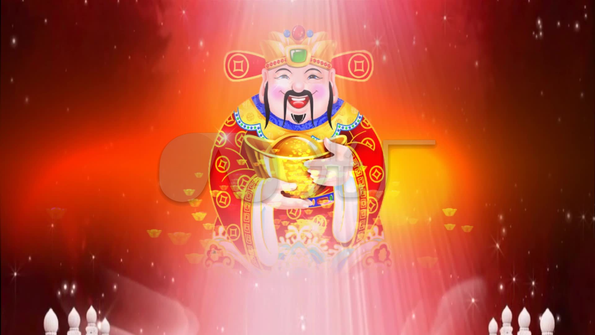 财神到配音乐_1920x1080_高清视频素材下载(编号:)