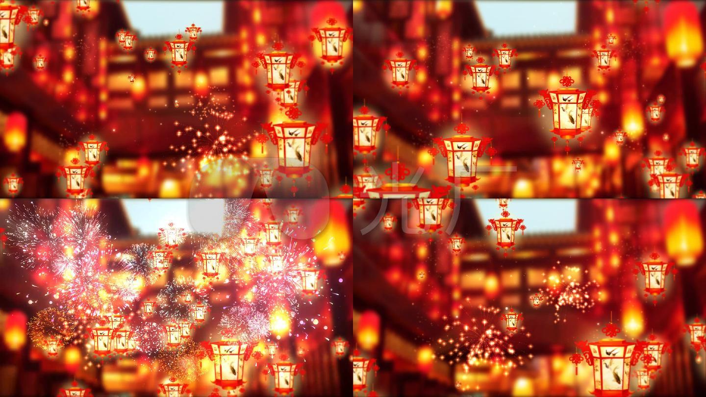 元宵节看花灯黄梅戏夫妻观灯