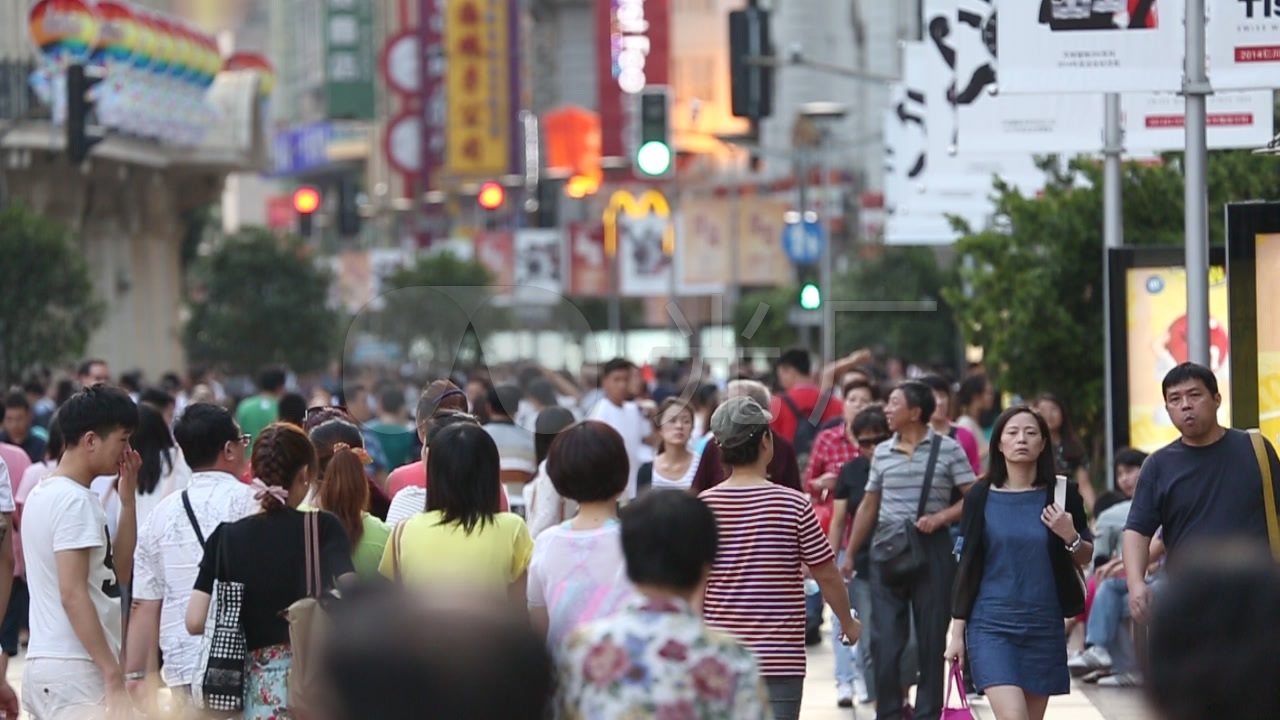 街上行人_1280x720_高清视频素材下载(编号:365349)