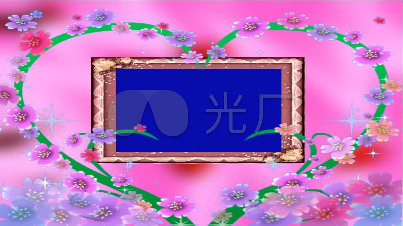 动感 情人节 ae相册模板01