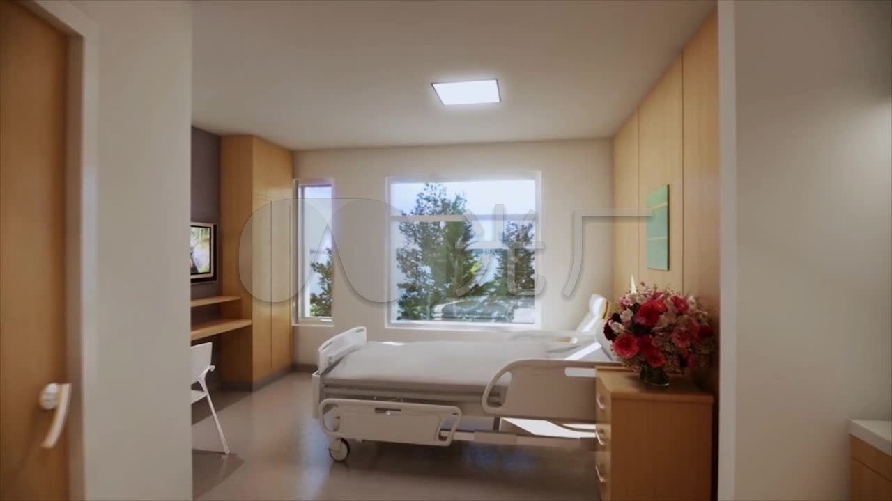 三维室内豪华医院病房_1280x720_高清视频素材下载(编号:410818)_实拍