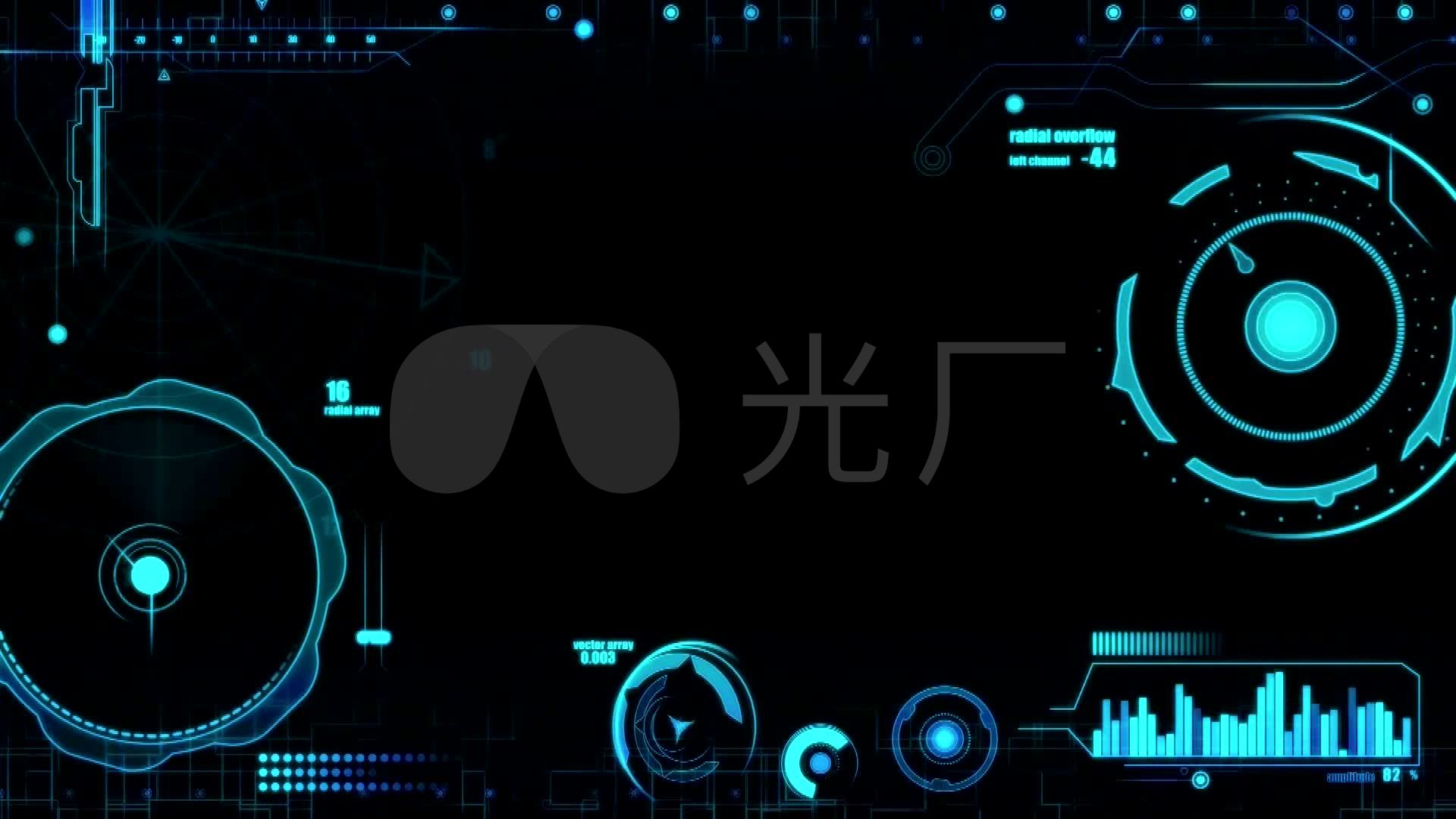 科技,电子,科幻,未来科技背景,视频循环