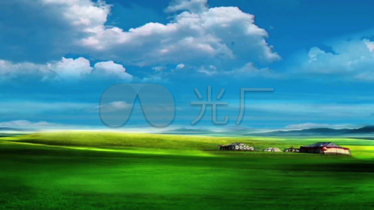 蒙古草原_1280x720_高清视频素材下载(编号:435941)
