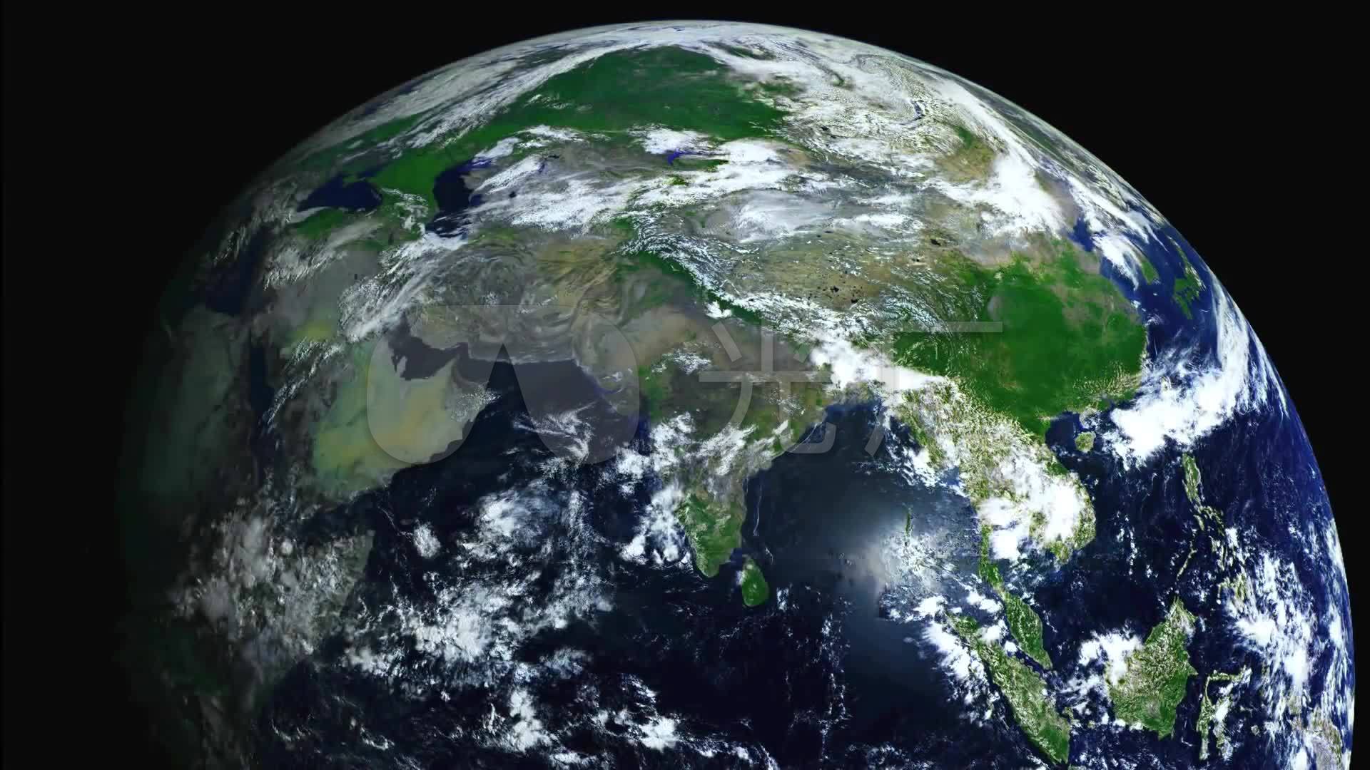 地球卫星云图