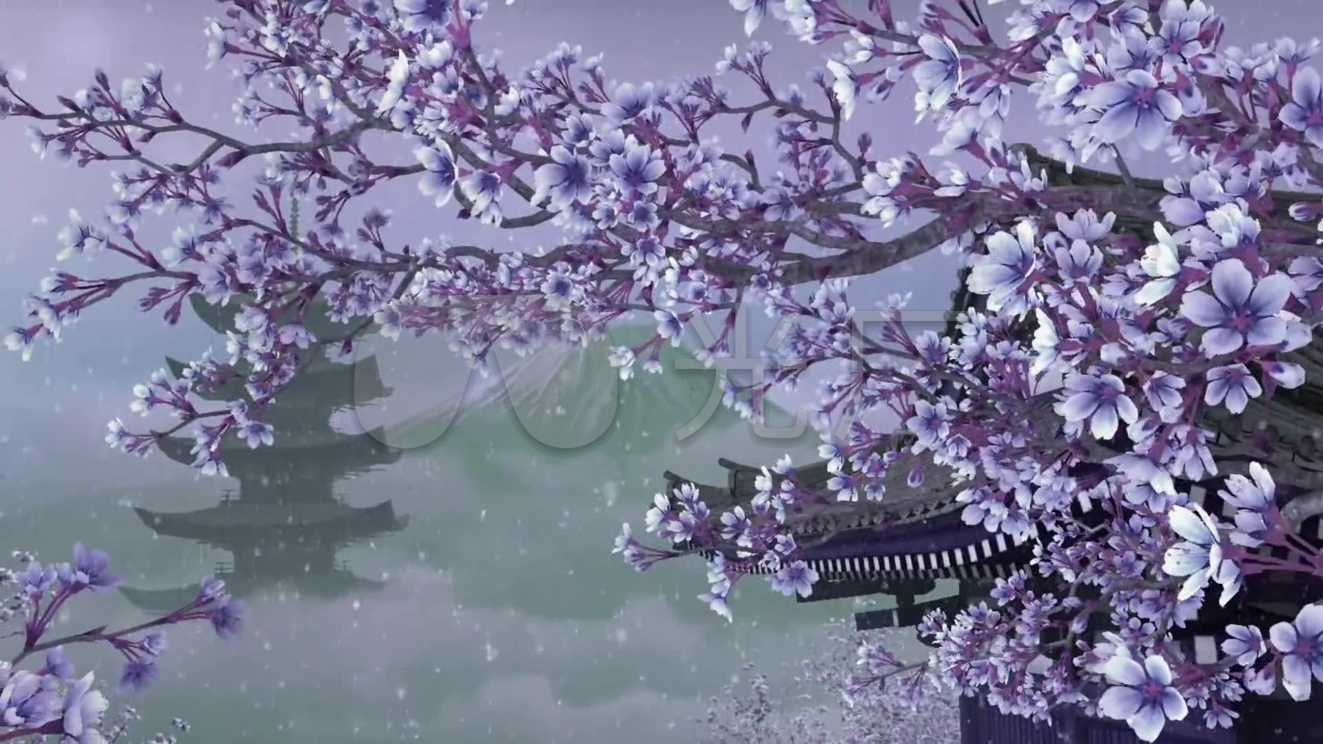 壁纸1920x1080超清古风,壁纸1920x1080超清帅气 【古风】樱花木塔中国风背景音乐_1920x1080_高清视频