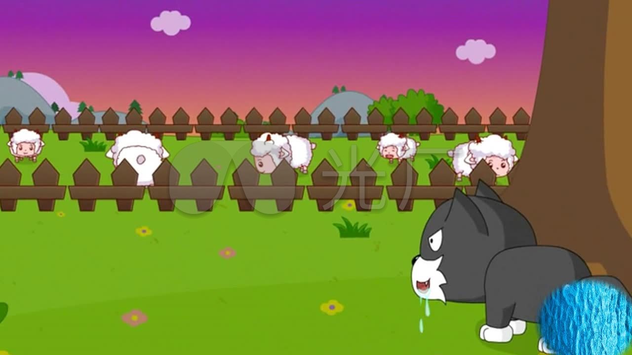 卡画版 小故事 《 披着羊皮的狼》