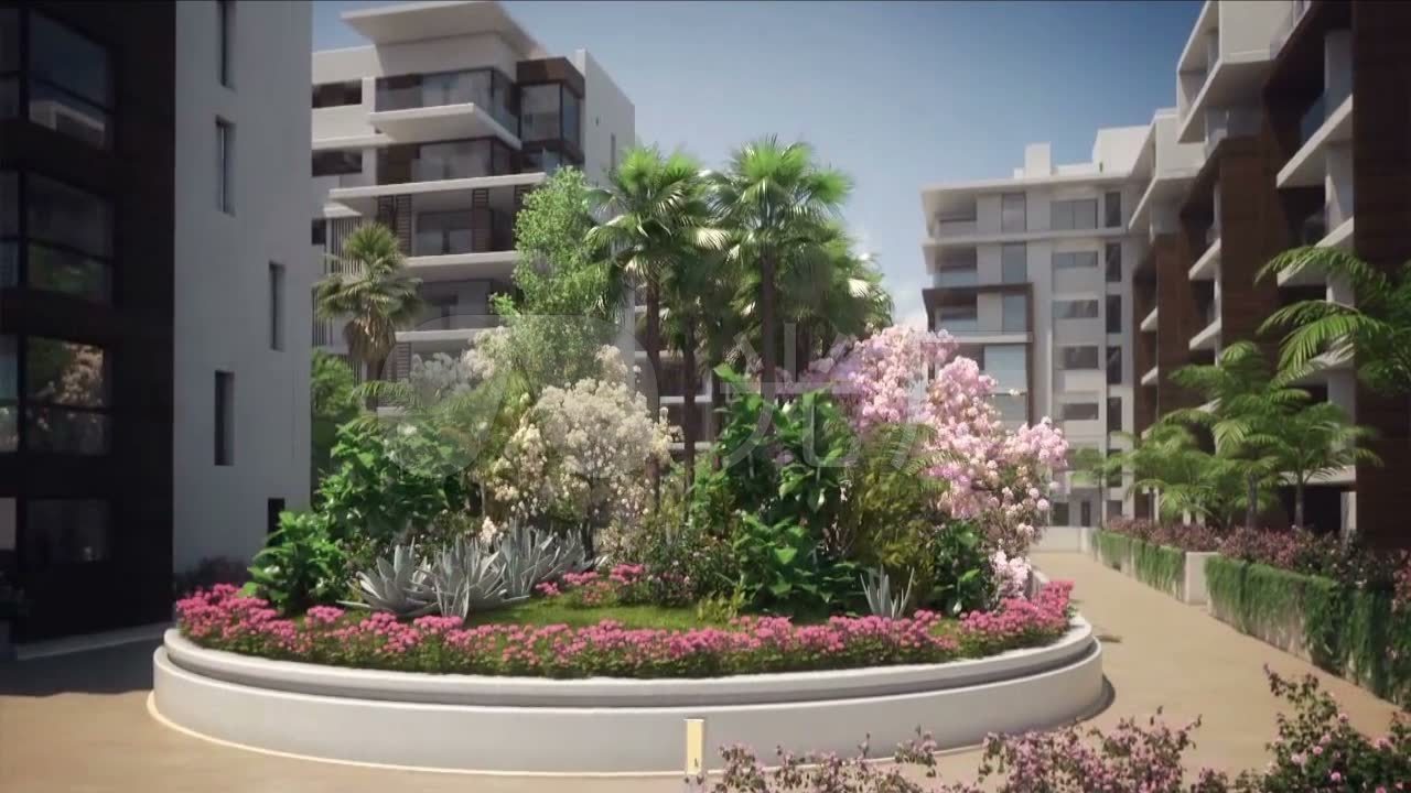 三维景观花池花坛展示