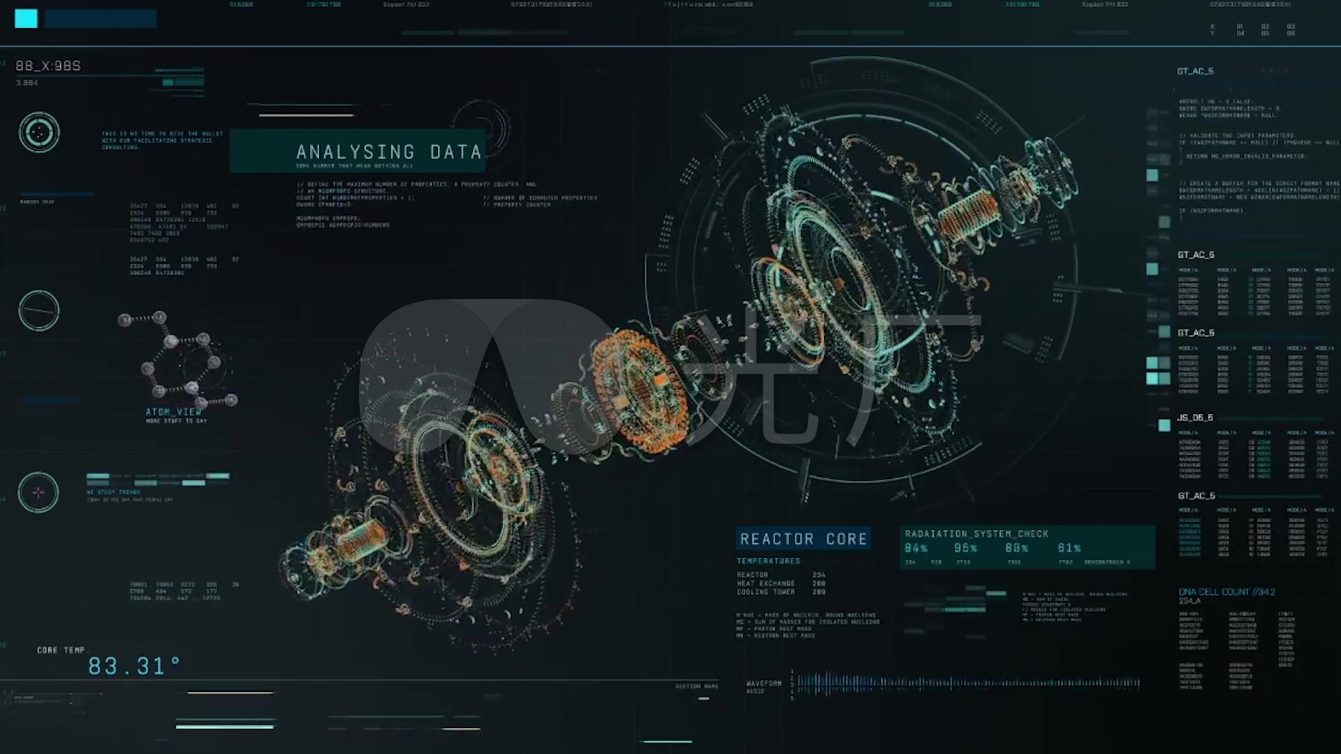 科技感科幻信息数据图表_01080_高清素材