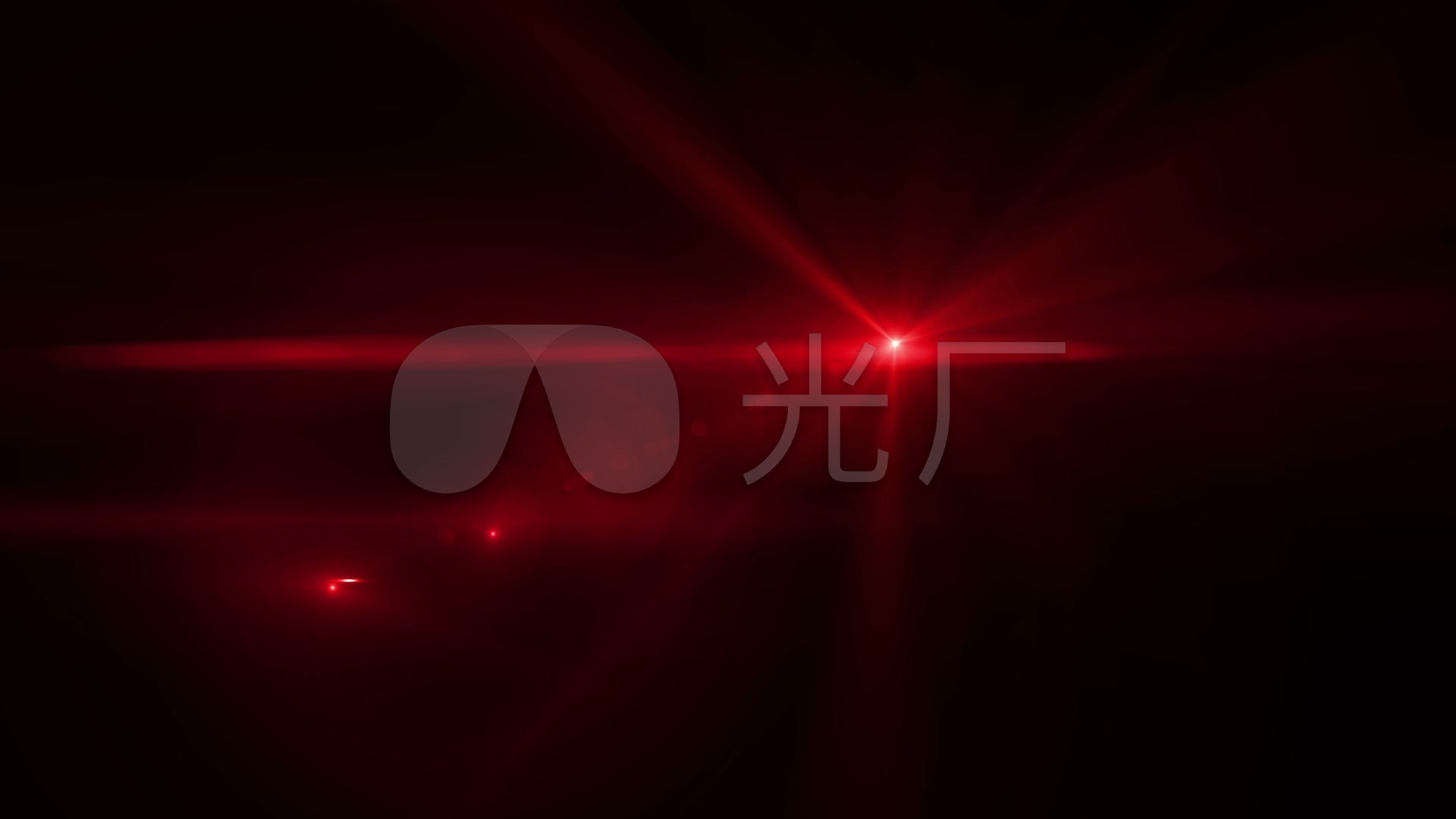 红色光晕素材