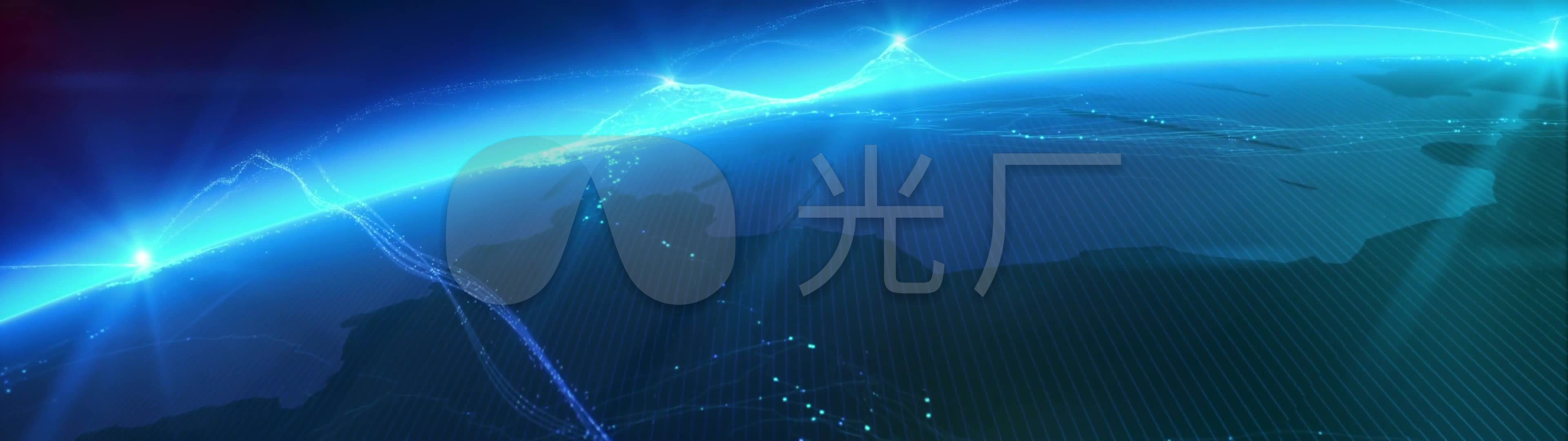 3840x1080,3840x1080超宽屏壁纸 4k科技光线背景无缝循环_3840x1080_高清视频素材下载