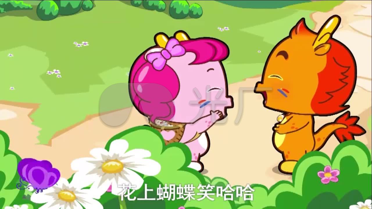 背着版儿歌《妹妹卡通洋娃娃》积木区师幼互动图片