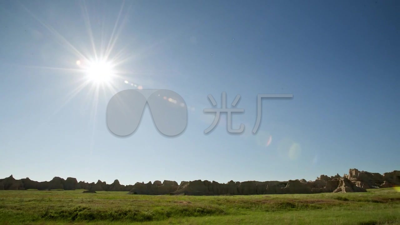 蓝天太阳高照_1280x720_高清视频素材下载(编号:)__vj