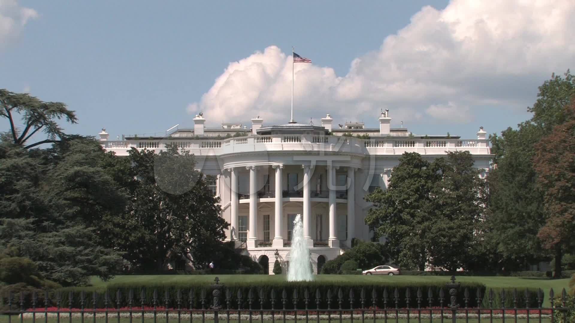 华盛顿白宫景色_1920x1080_高清视频素材下载(编号:494999)_实拍视频