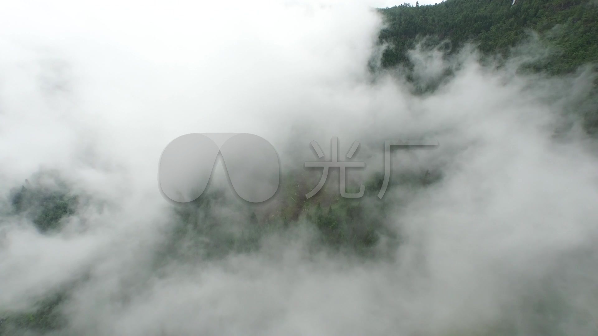烟雾缭绕人间仙境绝美张家界风景_1920x1080_高清视频