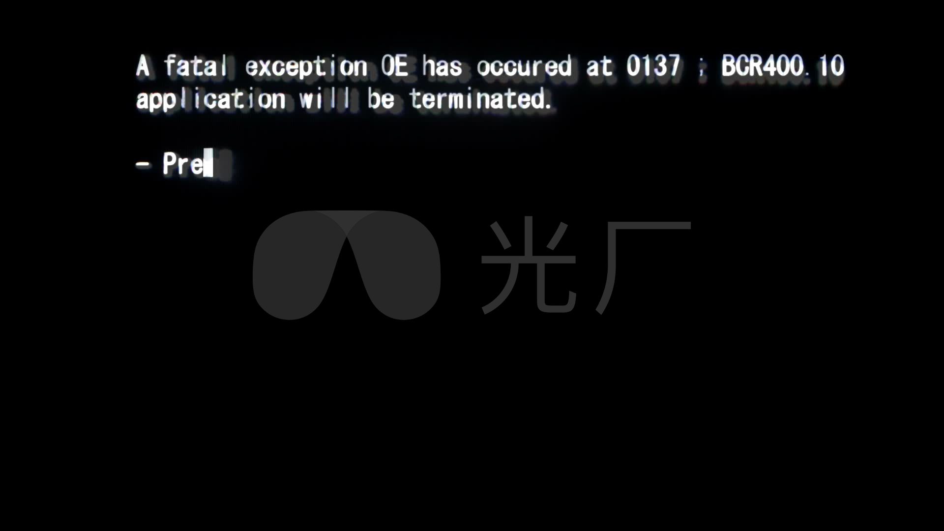 电脑死机黑屏画面_1920x1080_高清视频素材下载(编号:511715)_影视