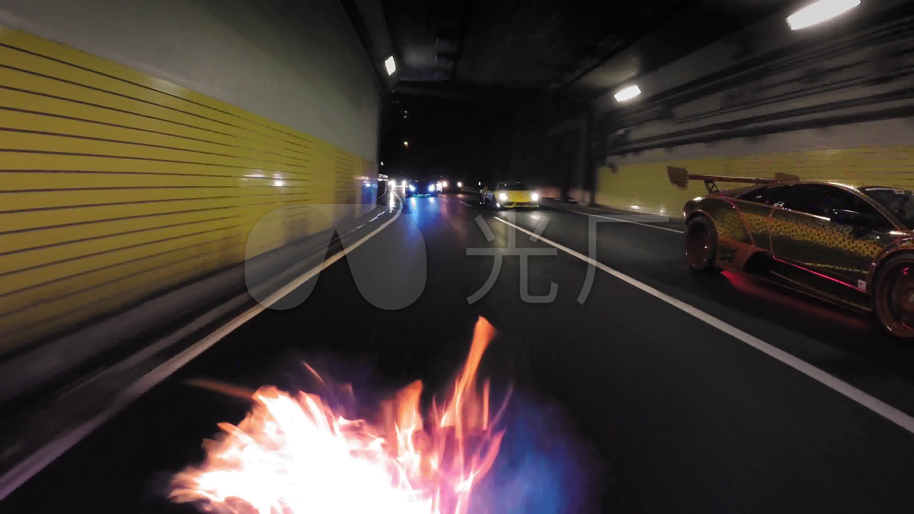 夜间公路赛车_3840x2160_高清视频素材下载(编号:514578)_实拍视频_vj