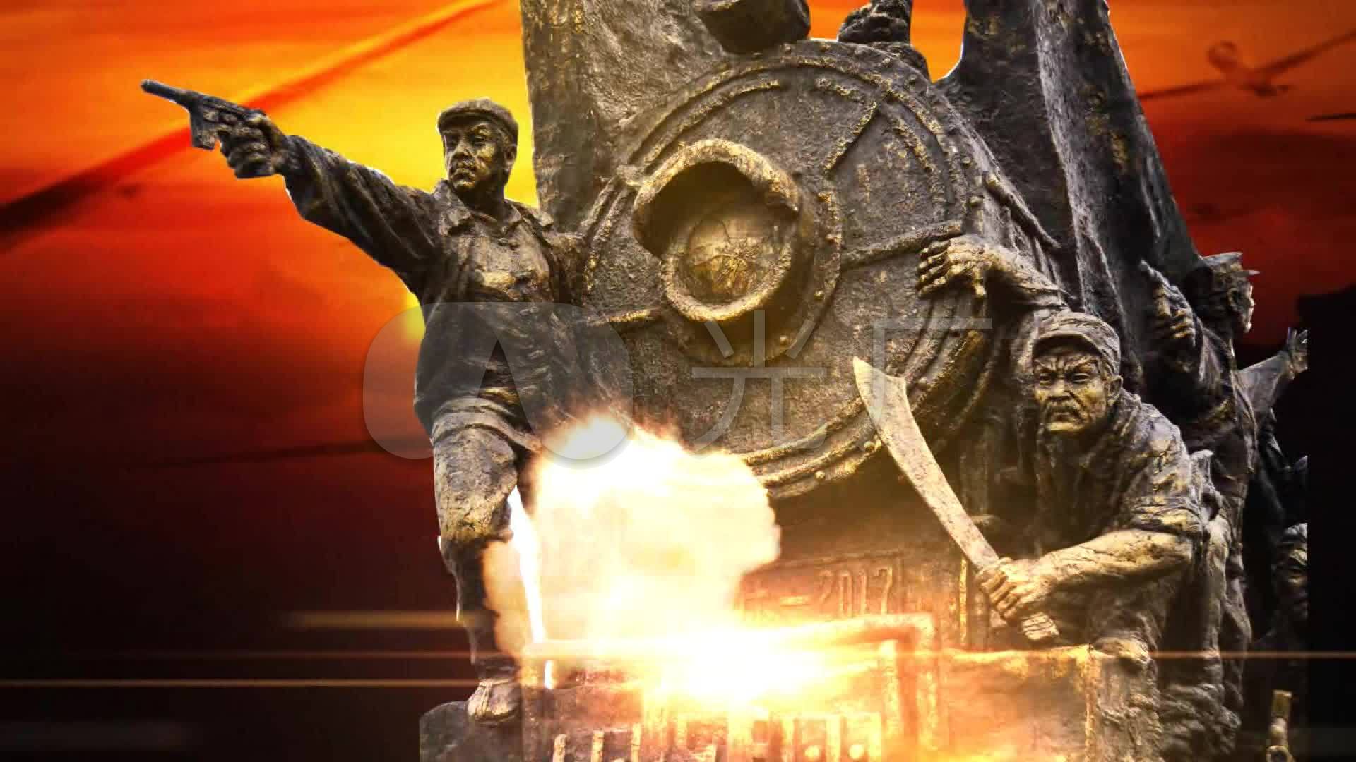 游击队之歌到敌人后方去_1920x1080_高清视频素材下载(编号:535613)