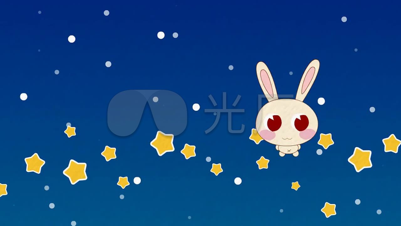 《小白船》2d动画版儿歌_1280x720_高清视频素材下载