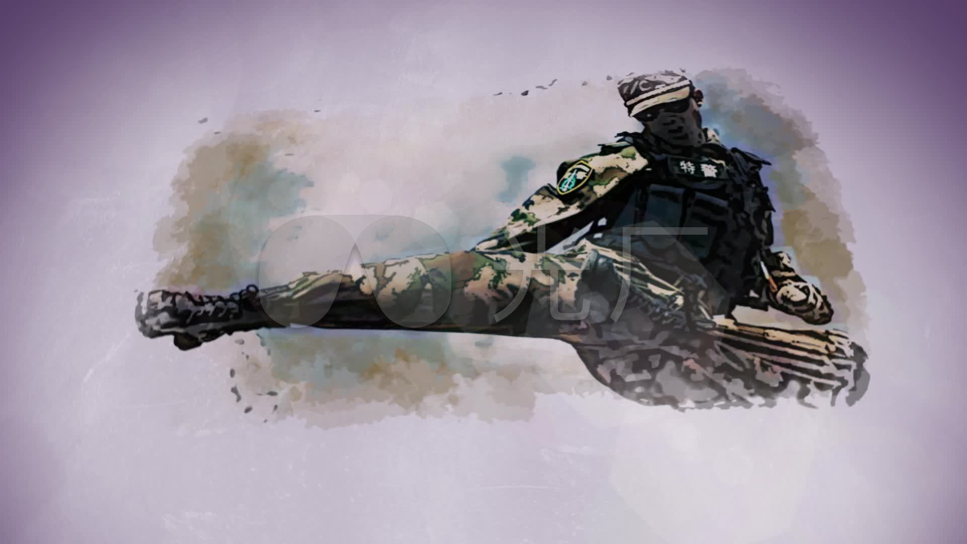 自己的原创作品武警特战相册高_1920x1080_高清视频