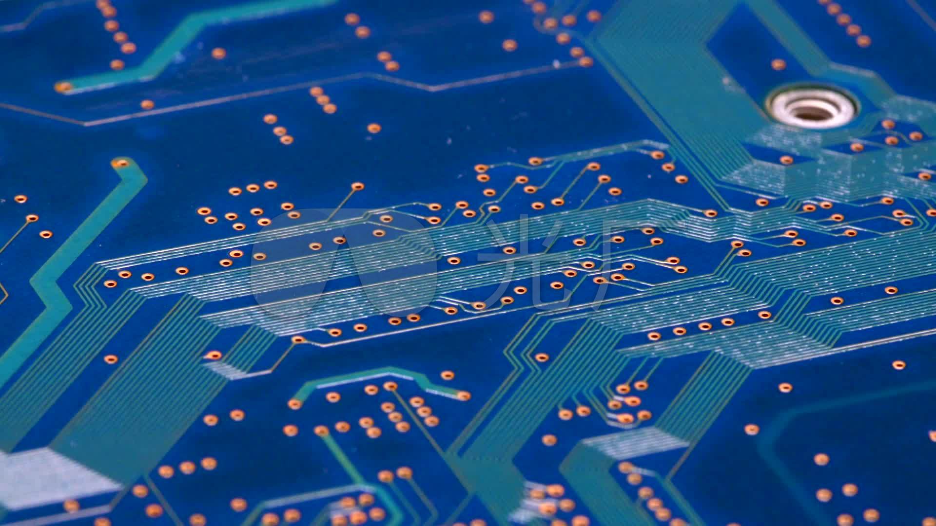 电子集成电路板高科技电子产品广告视频_1920x1080_高清视频素材下载