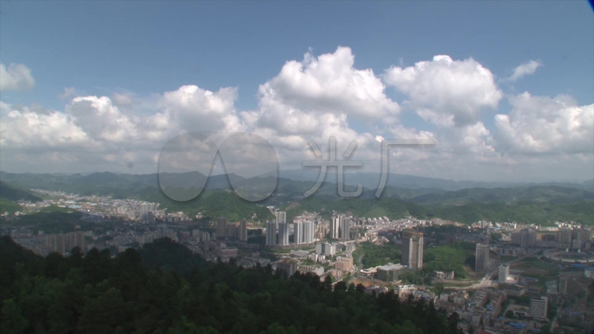 遵义全景_1920x1080_高清视频素材下载(编号:556287)_实拍视频_光厂