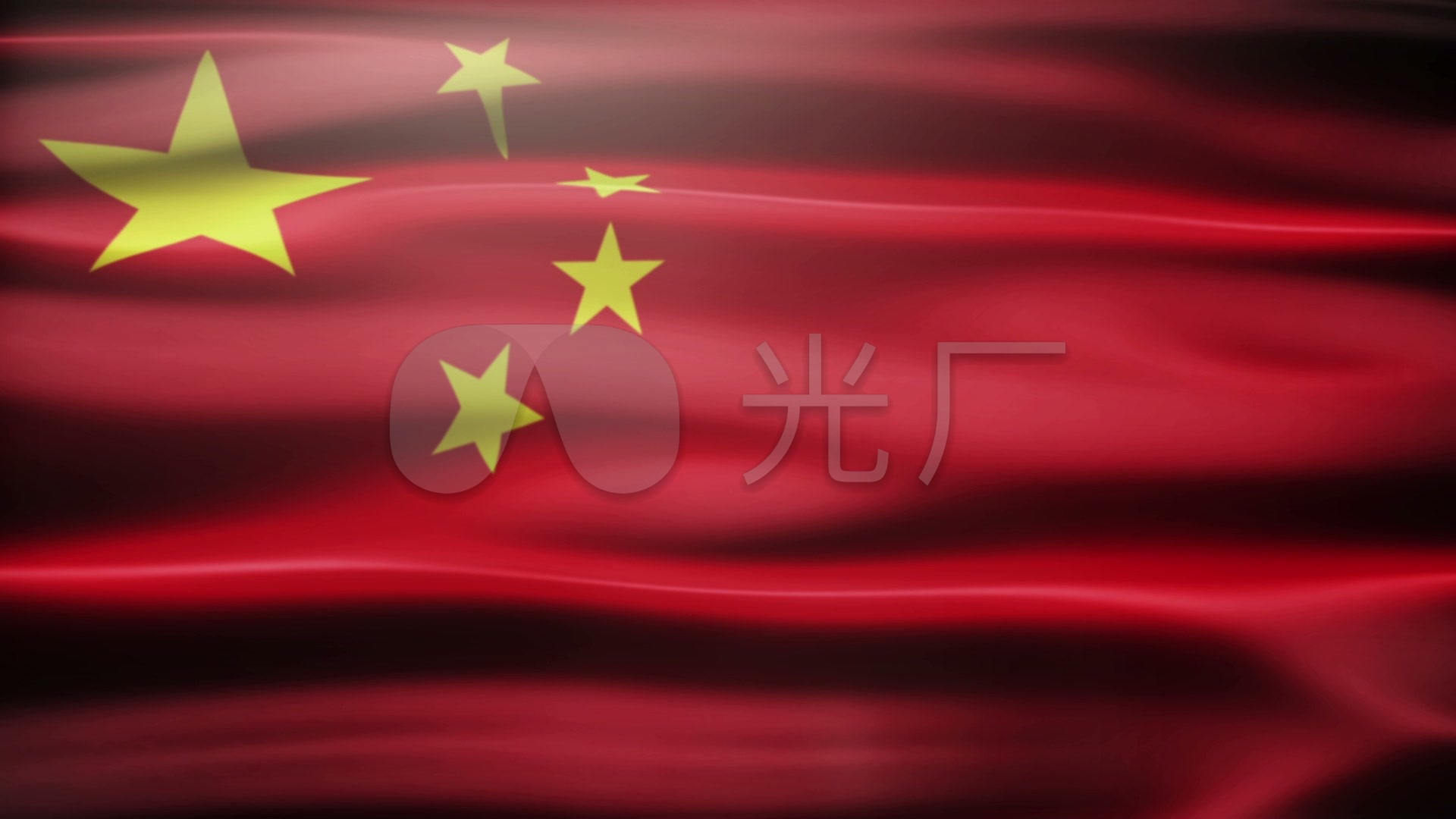 暗色大气国旗_1920x1080_高清视频素材下载(编号:)