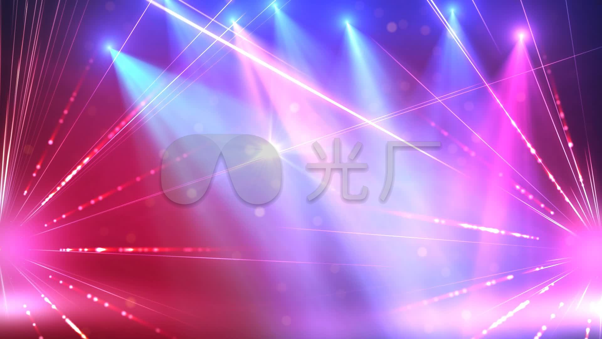 激光闪耀舞台背景
