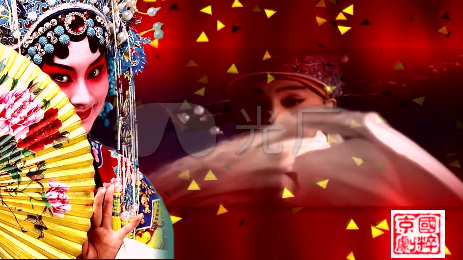 京剧国粹花旦宣传片_1920x1080_高清视频素材下载(:)